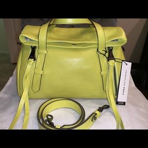 Aimee Kestenberg City Slicker Satchel in Citrine